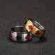 Ace of Steel Spinner Ring