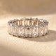 Vintage Cubic Zirconia April Birthstone Ring