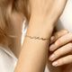 Golden Wave Bracelet