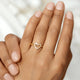 Golden Heart Ring