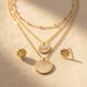 Layered Necklace Jewelry Set Alloy Bone Chain
