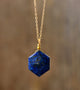 Hexagon Pendant Necklace