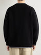 Ribbed Knit Crewneck Sweater